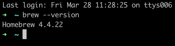 iTerm brew 版本